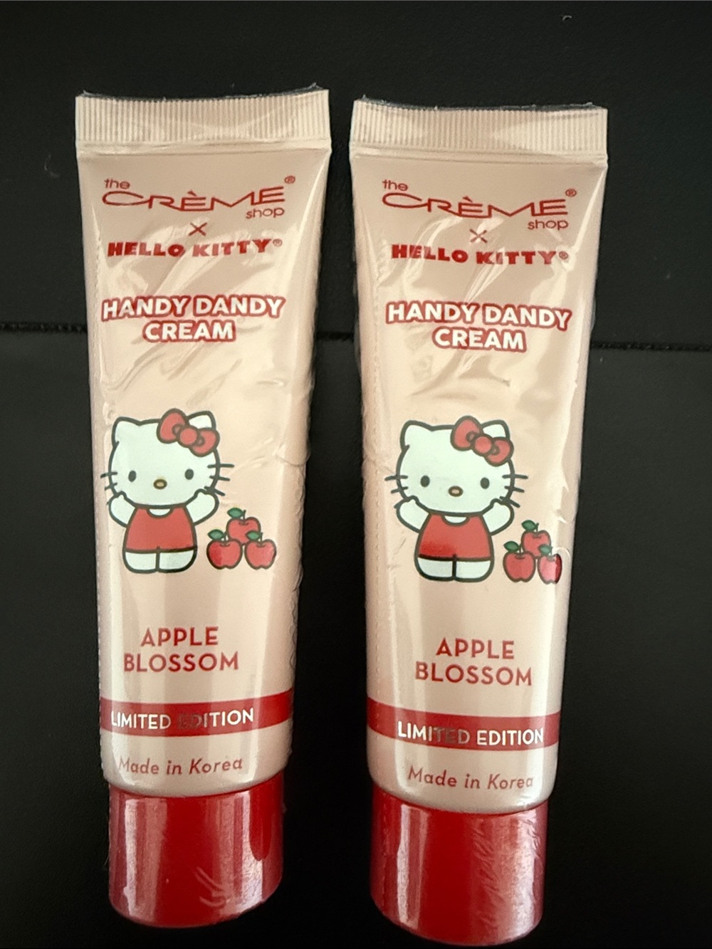 The Creme Shop x Hello Kitty Apple Blossom Handy Dandy Cream - Set of 2